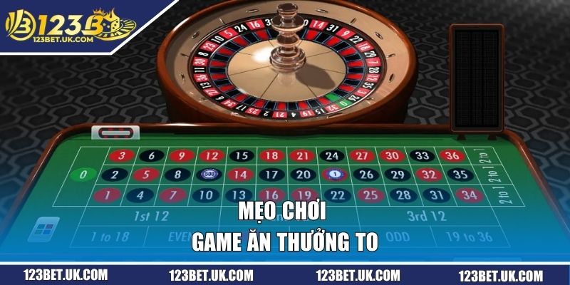 Roulette Là Gì? Khám Phá Vòng Quay Đổi Thưởng 123BET 3 Mẹo chơi game ăn thưởng to