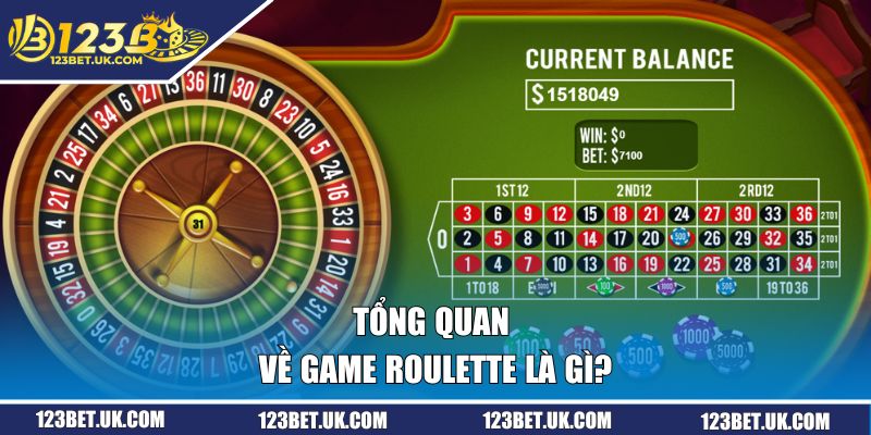 Roulette Là Gì? Khám Phá Vòng Quay Đổi Thưởng 123BET 1 Tổng quan về game Roulette là gì?
